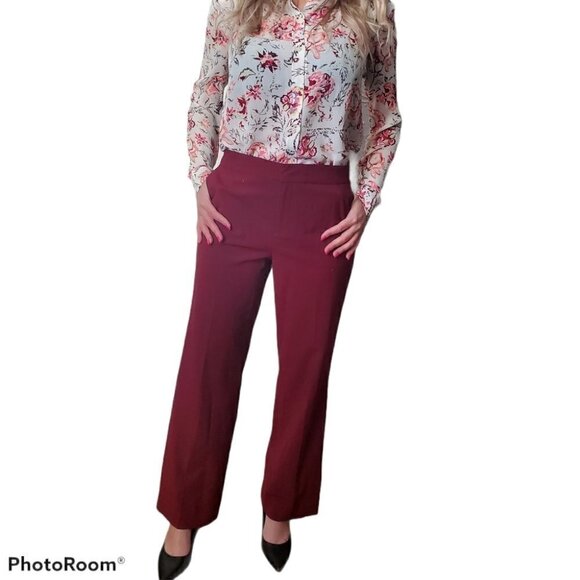Simons Contemporaine Burgundy pants - Picture 1 of 5
